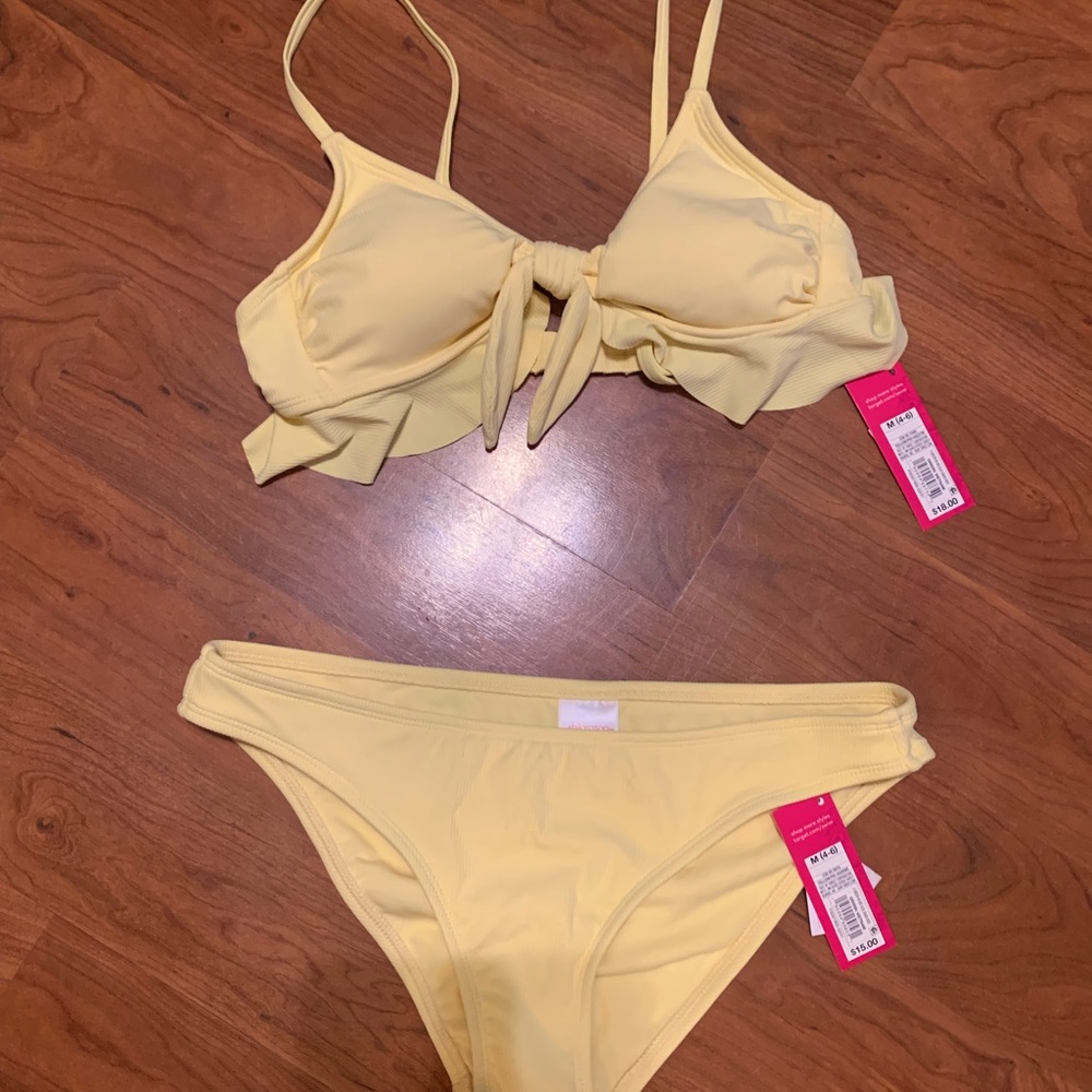 Target yellow Bikini, Size medium